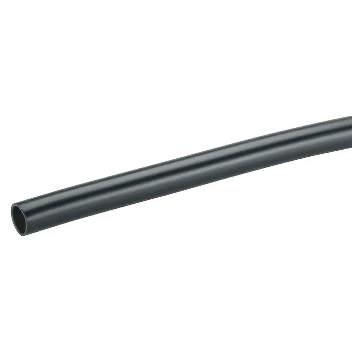 Gardena Sprinklersystem Verlegerohr - Länge: 50 m, Durchmesser: 25 mm - Nahaufnahme eines schwarzen Kunststoffrohrs, das sich ideal für verschiedene Bau- und Installationsanwendungen eignet.
