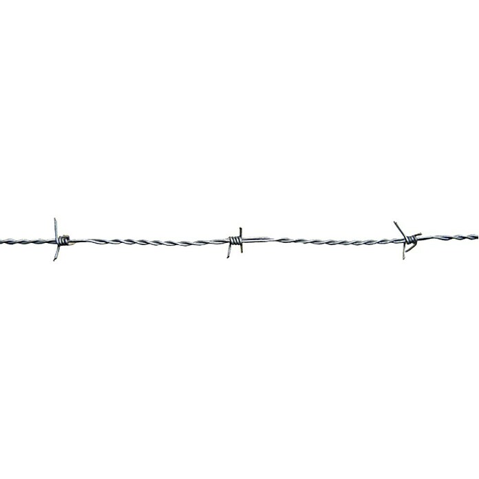 Hadra Stacheldraht (Drahtstärke: 1,6 mm, Länge: 50 m)
