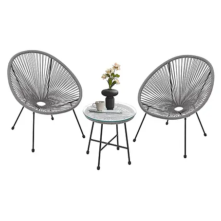 Juskys  Loungemöbel-Set Ostana