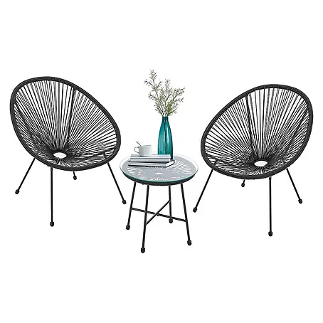 Juskys  Loungemöbel-Set Ostana