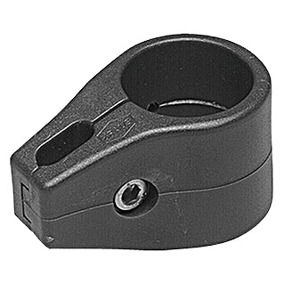 Abrazadera para cercado Stabilit (x 1, Negro, Diámetro: 34 mm)