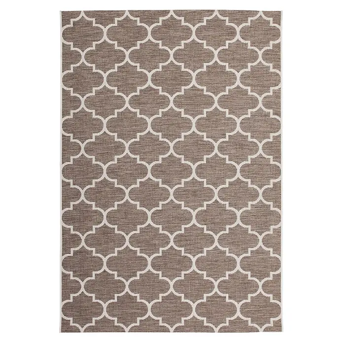 Kayoom Outdoor-Teppich Indonesia Batu - Beige, 230 x 80 cm, 100 % Polypropylen - Draufsicht
