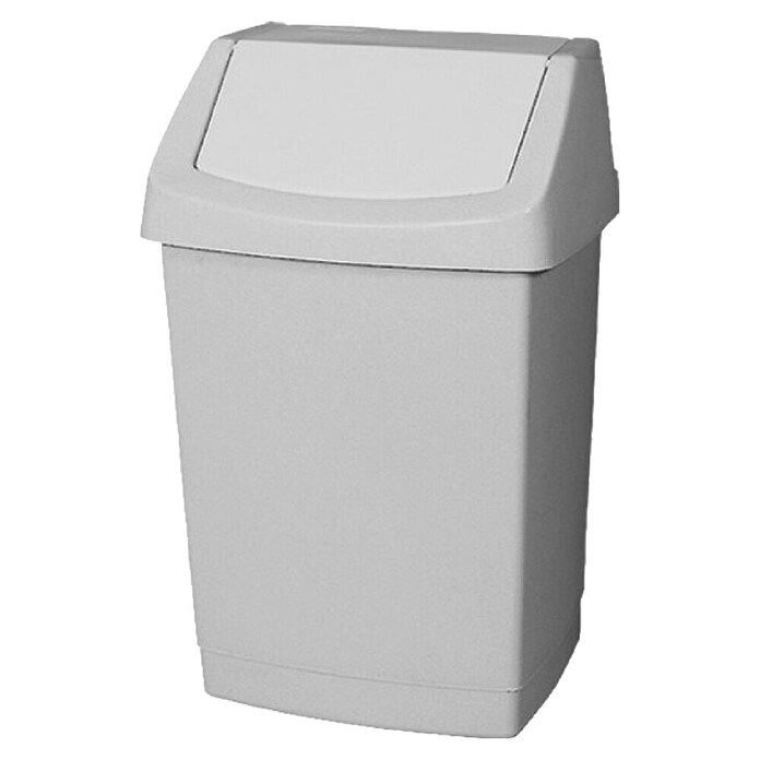 Standardni koš za odpadke Click It  (Siva, 15 l, 28 x 23,5 x 44 cm) | 3721 - Abfalleimer Kunststoff | HHDA - Abfall | HHD - Abfall | HH - Reinigung | H - Innendeko/Farben | BAUHAUS