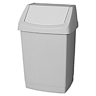 Standardni koš za odpadke Click It (Siva, 15 l, 28 x 23,5 x 44 cm)