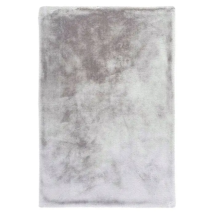 Kayoom Fellteppich Boundless 225 - Grau, 150 x 80 cm, 90 % Polyester, 10 % Baumwolle - Draufsicht
