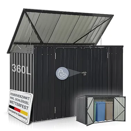 Juskys  Mülltonnenbox Namur