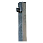 Hadra Afrasteringspaal (4 x 4 x 125 cm, Staal, Zilver)