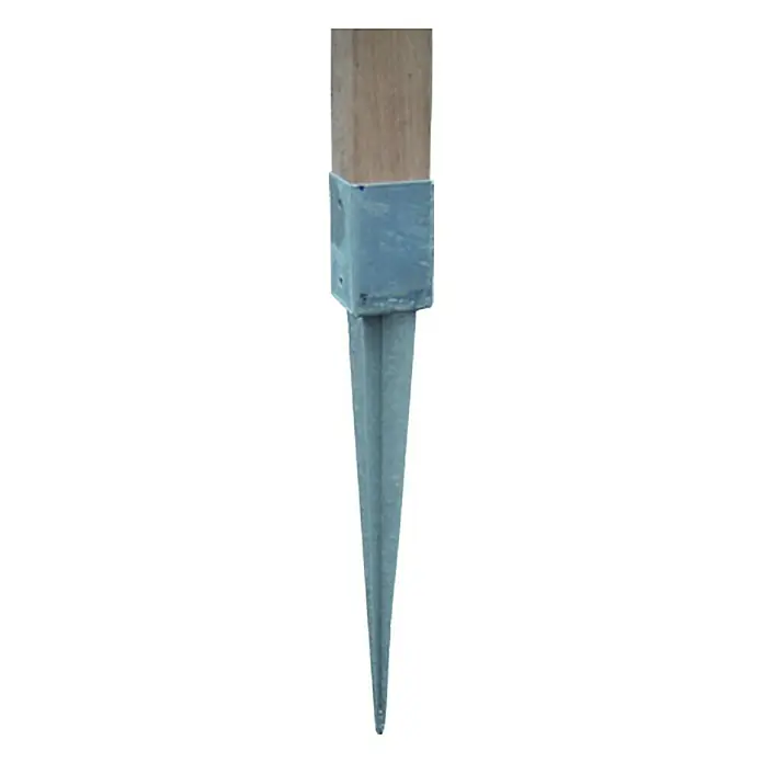 Einschlagbodenhülse71 x 71 x 750 mm, Geeignet für: Vierkantpfosten