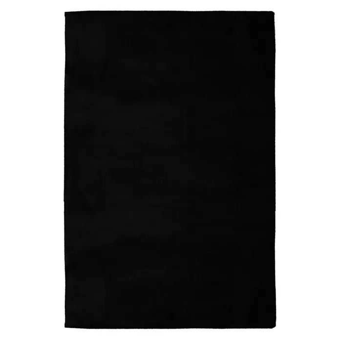 Kayoom Hochflorteppich Chaplin 545 - Schwarz, 110 x 60 cm, 100 % Polyester - Draufsicht