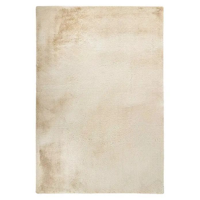 Kayoom Fellteppich Boundless 225 - Creme, 150 x 80 cm, 90 % Polyester, 10 % Baumwolle - Draufsicht