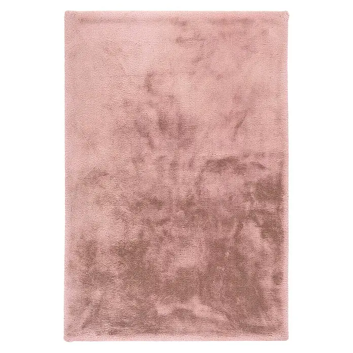 Kayoom Fellteppich Boundless 225 - Puderrosa, 150 x 80 cm, 90 % Polyester, 10 % Baumwolle - Draufsicht