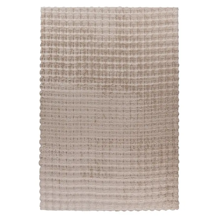 Kayoom Fellteppich Hailey 125 - Beige, 290 x 200 cm, 100 % Polyester - Draufsicht