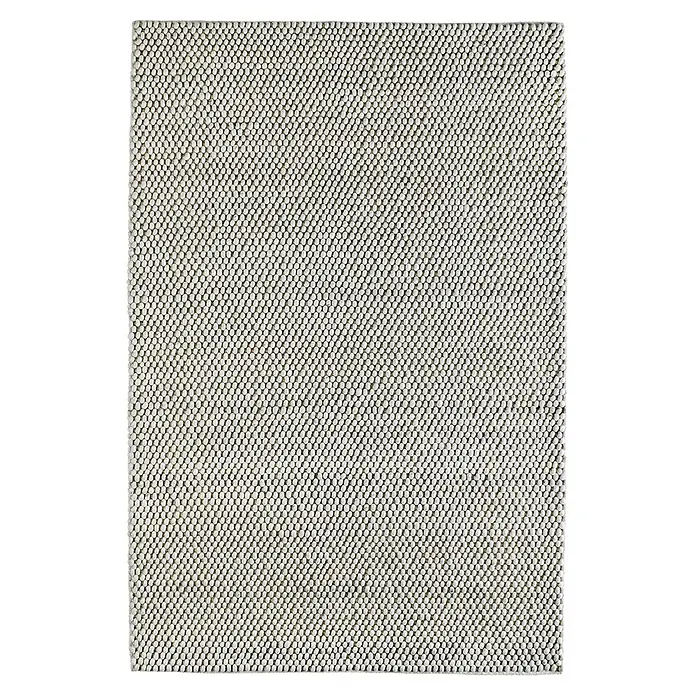 Kayoom Wollteppich Attic 590 - Elfenbein, 230 x 160 cm, 50 % Wolle, 50 % Viskose - Draufsicht