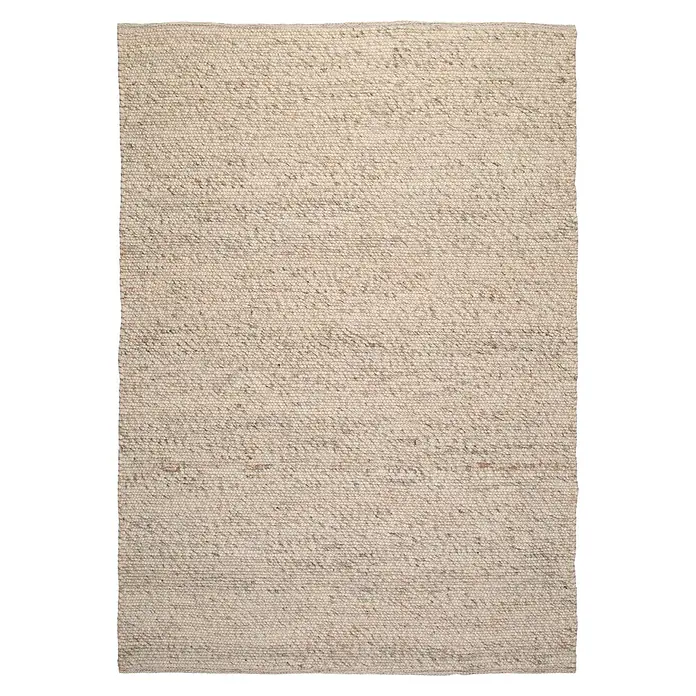 Kayoom Wollteppich Kvell 875 - Elfenbein, 200 x 140 cm, 100 % Wolle - Draufsicht