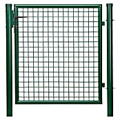Puerta para el jardín (Verde, 1 x 1 m, Metal)