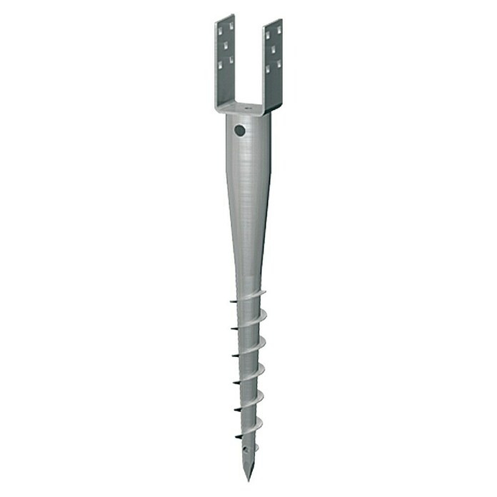 Krinner Bodendübel U-FIX 91 (Stahl, Breite: 9 cm, Bodenverankerung)