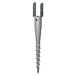 Krinner Bodendübel U-FIX 71 (Stahl, Breite: 7 cm, Bodenverankerung)