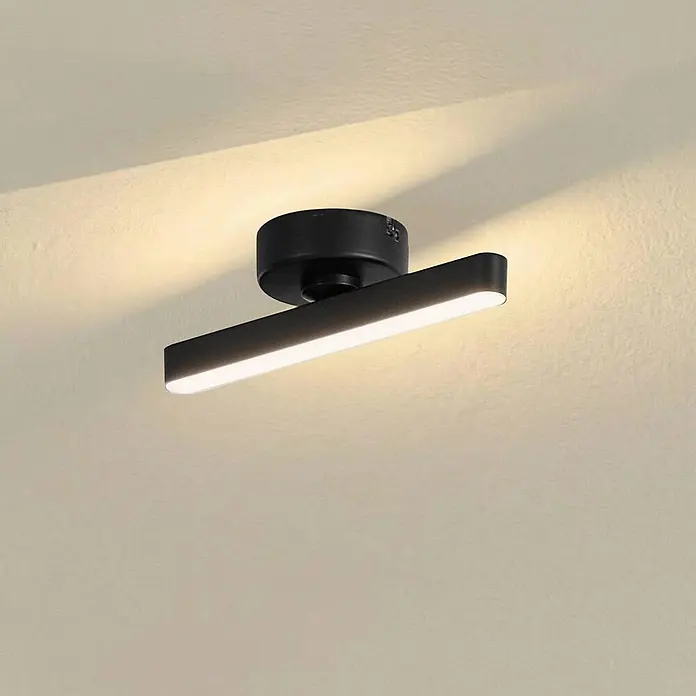 Lindby Deckenstrahler Eldrin - schwarz, schwarz