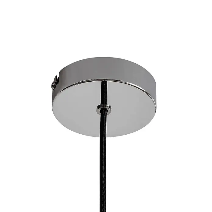 Lindby Pendelleuchte Branford - creme / amber, beige, E27
