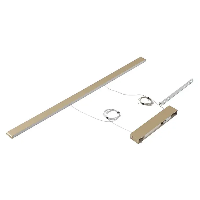 Lucande Pendelleuchte Mylosh - messing / gold, gold