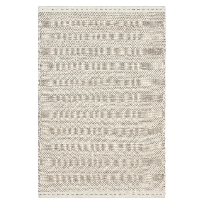 Kayoom Wollteppich Bombay 343 - Beige, 230 x 160 cm, 100 % Wolle - Draufsicht