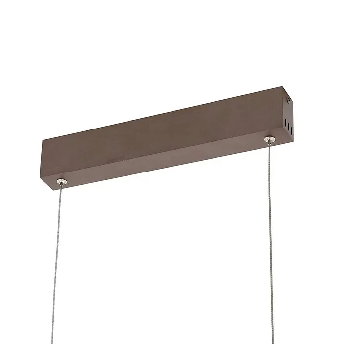 Lucande Pendelleuchte Mylosh - braun / rost, kaffee