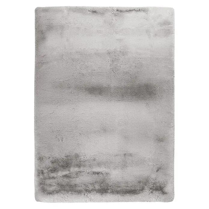 Kayoom Fellteppich Subb 925 - Silber, 170 x 120 cm, 100 % Polyester - Draufsicht