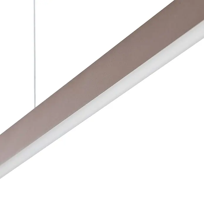Lucande Pendelleuchte Mylosh - braun / rost, kaffee