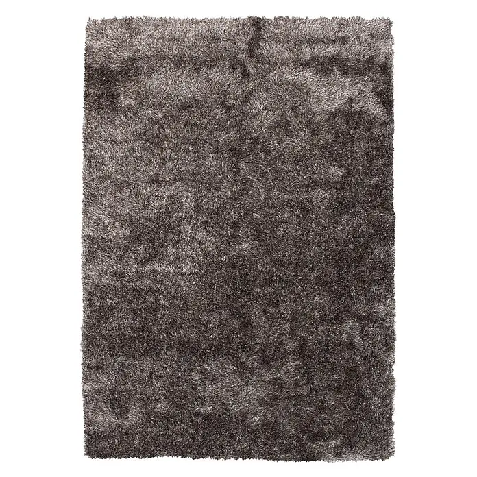 Kayoom Hochflorteppich Diamond 700 - Champagner, 60 x 40 cm, 100 % Polyester - Draufsicht