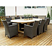 Rettenmeier Tarima para terraza (Pino, L x An x Es: 300 x 11,7 x 2,6 cm)