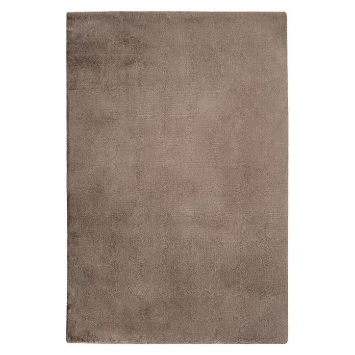 Kayoom Hochflorteppich Chaplin 545 - Taupe, 110 x 60 cm, 100 % Polyester - Draufsicht