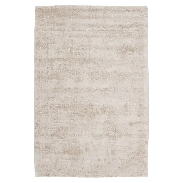 Kayoom Kurzflorteppich My Raaja 230 - Elfenbein, 150 x 80 cm, 100 % Viskose - Draufsicht