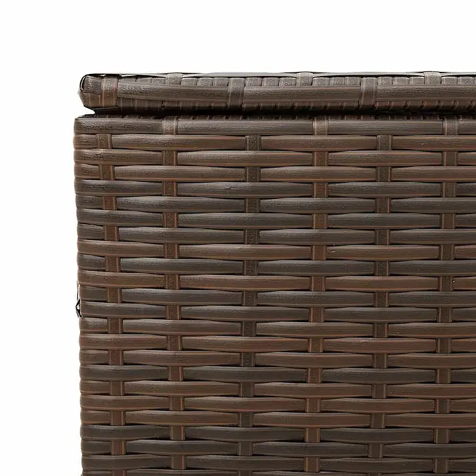 Furnicato Garten-Aufbewahrungsbox - Braun, Naturmaterialien
