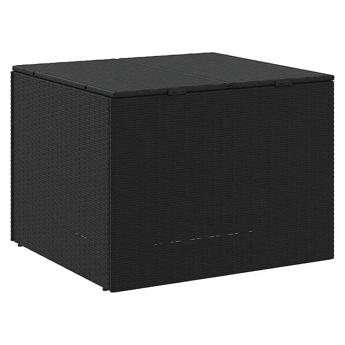 Furnicato Garten-Aufbewahrungsbox - Schwarz, Kunststoff