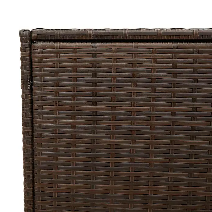 Furnicato Garten-Aufbewahrungsbox - Braun, Naturmaterialien