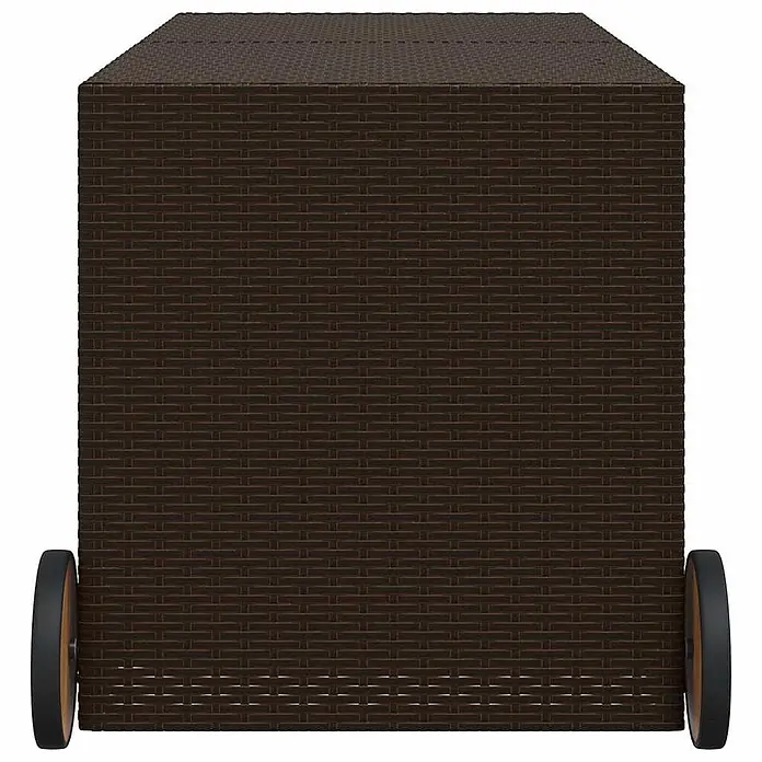 Furnicato Garten-Aufbewahrungsbox - Braun, Naturmaterialien
