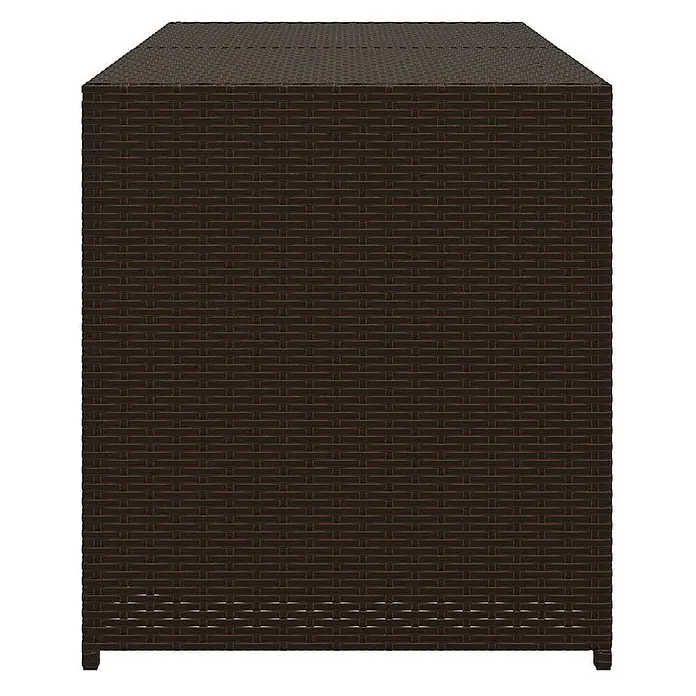 Furnicato Garten-Aufbewahrungsbox - Braun, Naturmaterialien