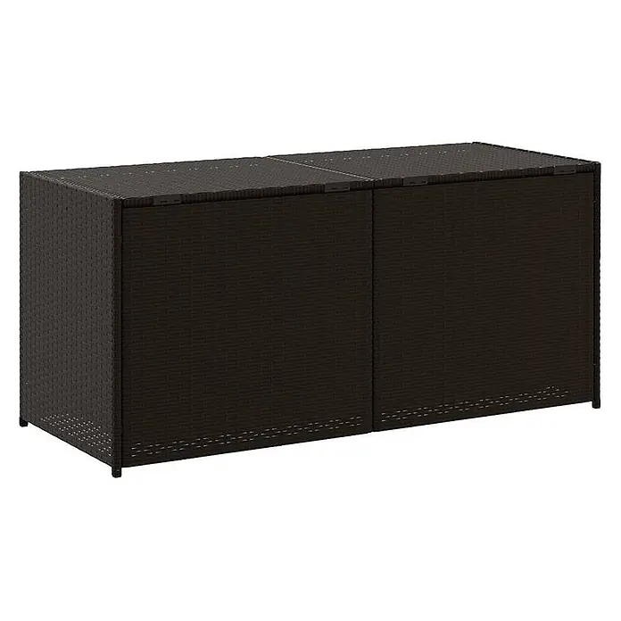 Furnicato Garten-Aufbewahrungsbox - Braun, Naturmaterialien