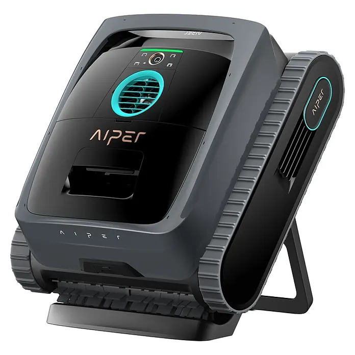 Aiper Poolroboter Scuba V3 - Akkubetrieben, Passend für: Pools bis 150 m², Filterleistung: 18.000 l/h - Diagonale Ansicht