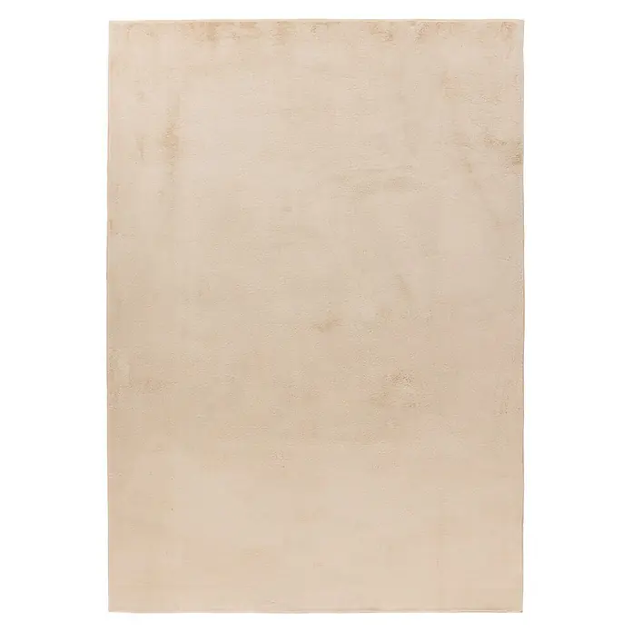 Kayoom Kurzflorteppich Surfacer 225 - Beige, 170 x 120 cm, 100 % Polyester - Draufsicht