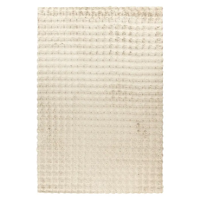 Kayoom Fellteppich Hailey 125 - Creme, 290 x 200 cm, 100 % Polyester - Draufsicht