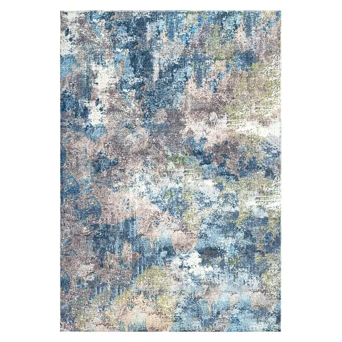 Kayoom Kurzflorteppich Elegantica 326 - Multi, 170 x 120 cm, 80 % Polyester, 20 % Baumwolle - Draufsicht