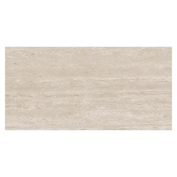 Atlas Concorde Solution Wandfliese Earthen - 40 x 80 cm, Travertine, Matt - Draufsicht