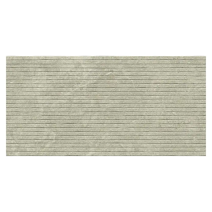 Atlas Concorde Solution Wandfliese Duolith 3D - 40 x 80 cm, Ivory, Matt - Draufsicht