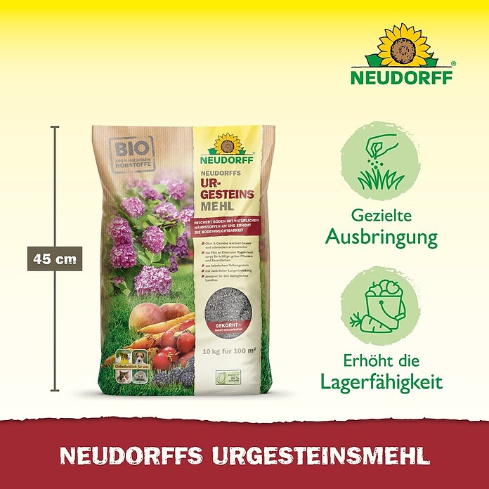URGESTEINS          MEHL 10KG***        NEUDORFF