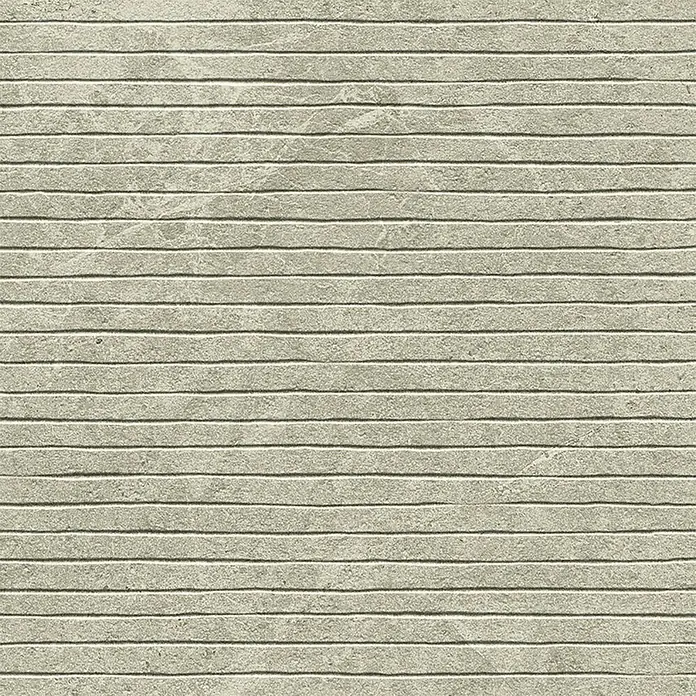 Atlas Concorde Solution Wandfliese Duolith 3D - 40 x 80 cm, Ivory, Matt - Farbmuster