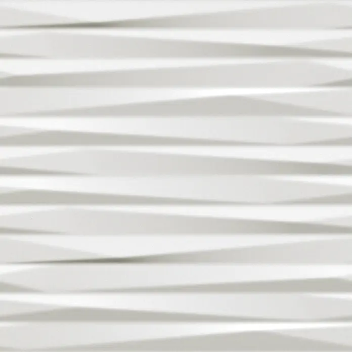 Atlas Concorde Solution Wandfliese Blade 3D - 40 x 80 cm, White, Matt - Farbmuster