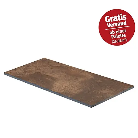 Terrassenfliese Metallico Corten