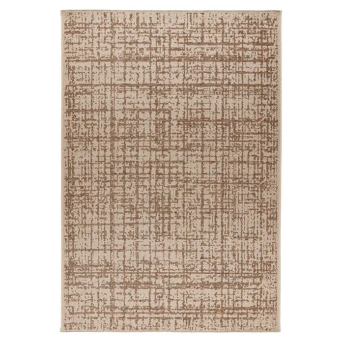 Kayoom Outdoor-Teppich Tribal 325 - Multi, 170 x 120 cm, 100 % Polypropylen - Draufsicht