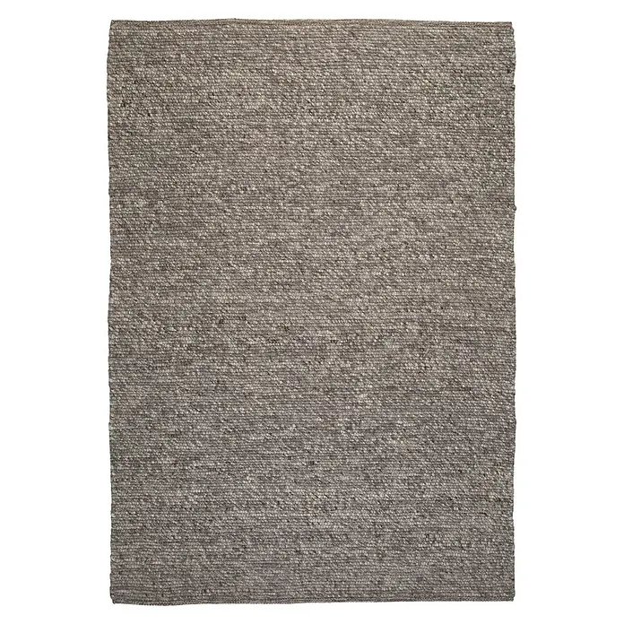 Kayoom Wollteppich Kvell 875 - Silber, 170 x 120 cm, 100 % Wolle - Draufsicht